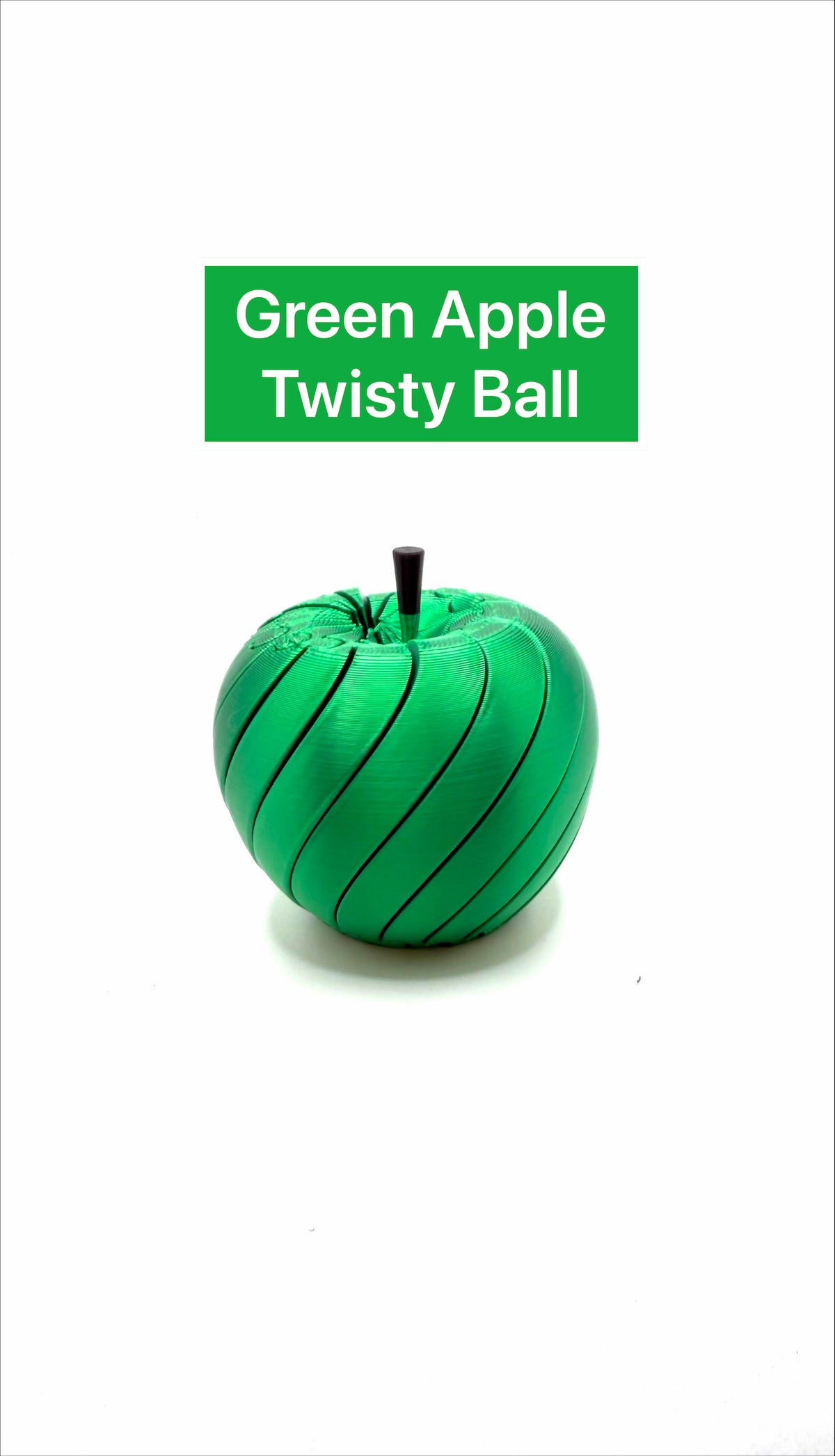 Red apple twisty ball