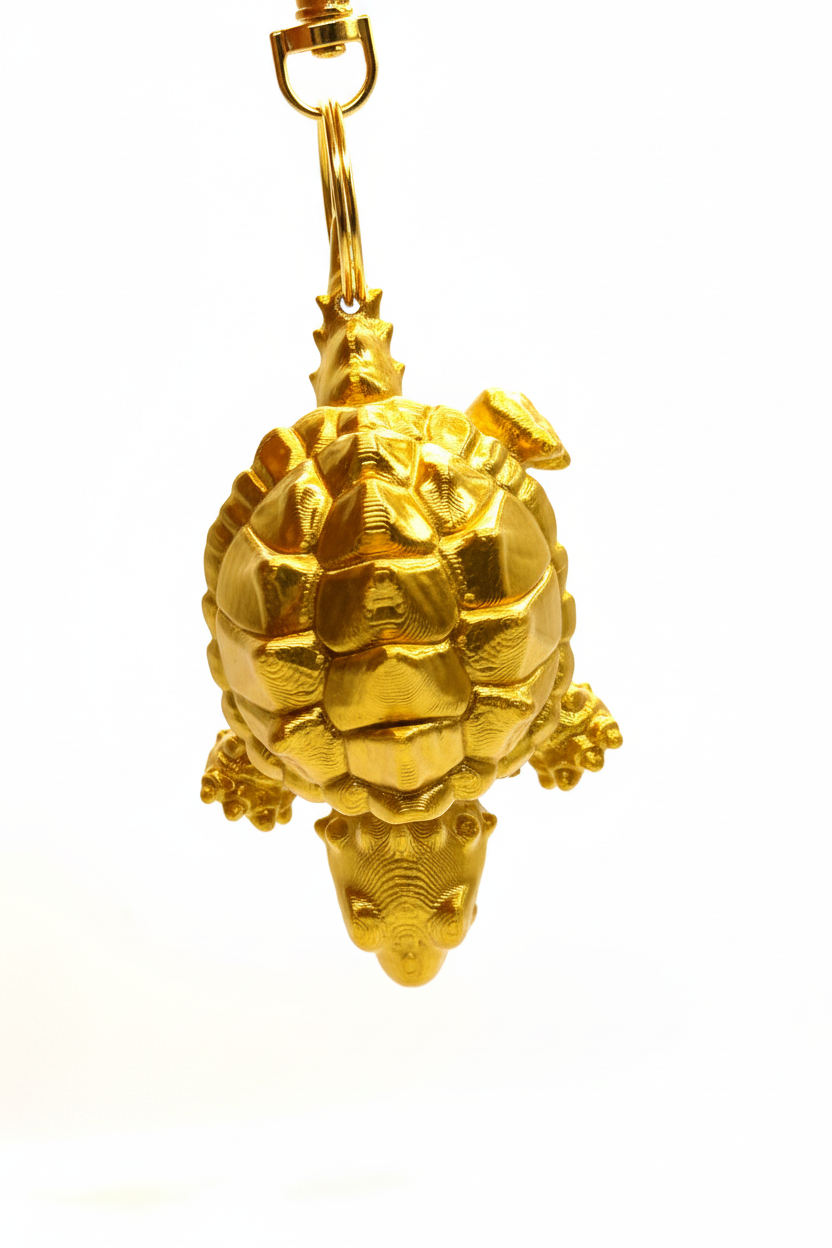 FLEXI Snapping Turtle Keychain