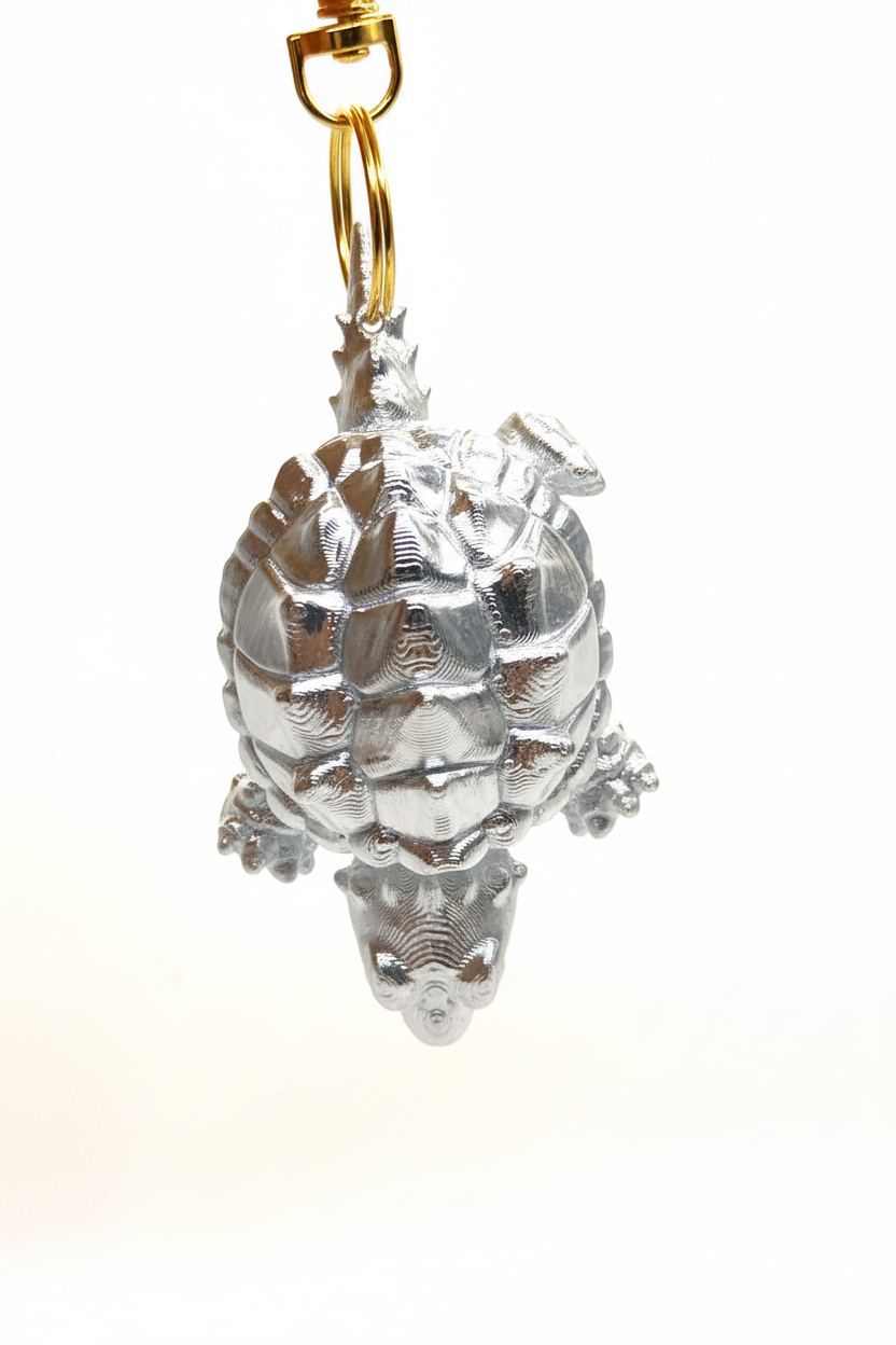 FLEXI Snapping Turtle Keychain